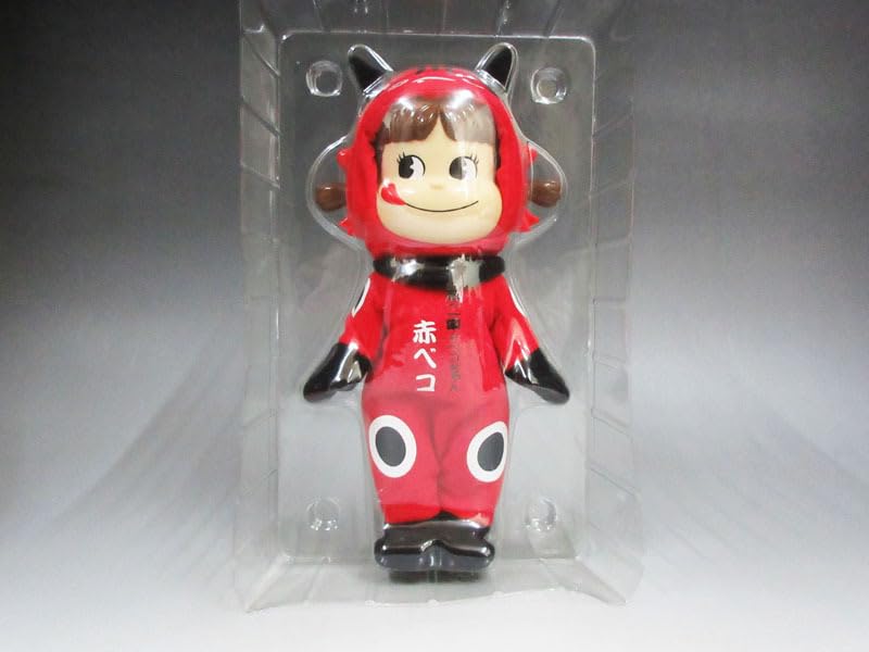最終値下げ　不二家　 赤べこペコちゃん 人形　メモ帳付き Amazon.co.jp: ペコちゃん 不二家 『赤べこペコちゃん人形』 高さ（約